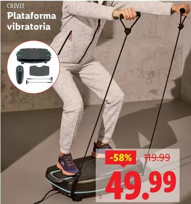 Crivit - Plataforma Vibratoria