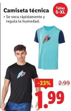 Camiseta Tecnica