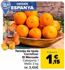 Carrefour El Mercado - Taronja De Taula 