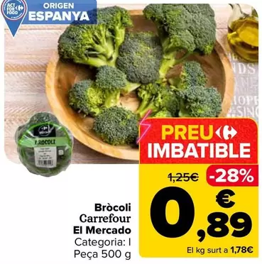 Carrefour El Mercado - Brócoli 