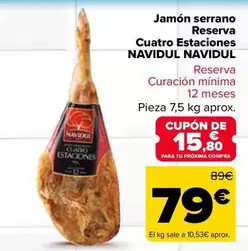 Navidul - Jamon Serrano Reserva Cuatro Estaciones