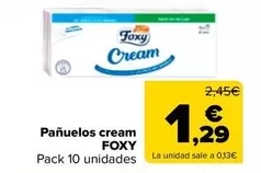 Foxy - Panuelos Cream