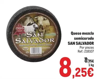 san salvador - Queso Mezcla Semicurado