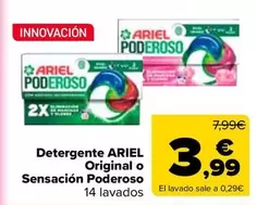 Ariel - Detergente Original O Sensacion Poderoso