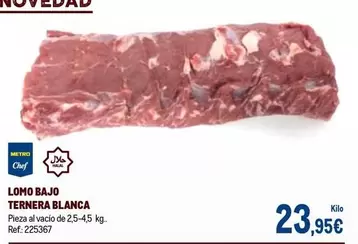 Chef - Lomo Bajo Ternera Blanca