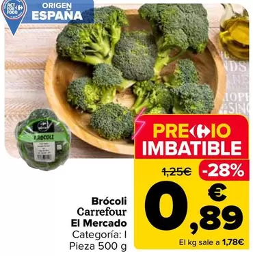Carrefour El Mercado - Brócoli 