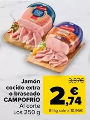 Campofrío - Jamon Cocido Extra O Braseado