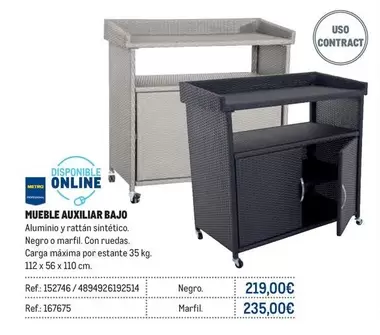 Mueble Auxiliar Bajo
