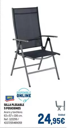 Aro - Silla Plegable 5 Posiciones