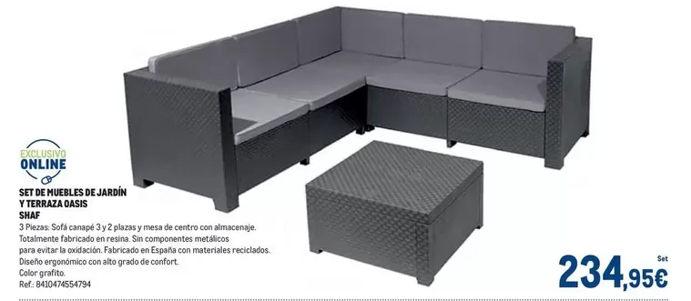 quilive - Set De Muelles De Jardin Y Terras A Side