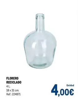 Florero Reciclado