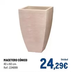 Macetero Conico