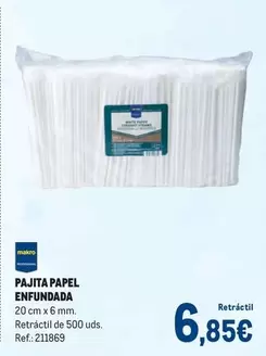 makro - Paquita Papel Enfundada