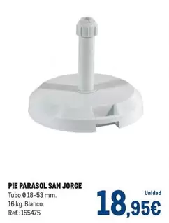 san - Pie Parasol San Jorge