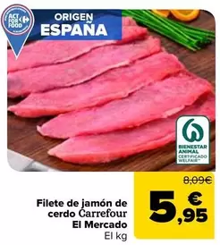 carrefour - Filete De Jamón De Cerdo El Mercado