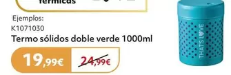 Termo Solidos Doble Verde