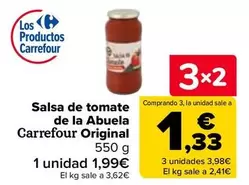 Carrefour - Salsa De Tomate De La Abuela Original