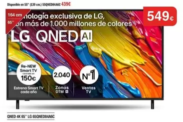 LG - Qned 4k 65" 65qned8sa6c