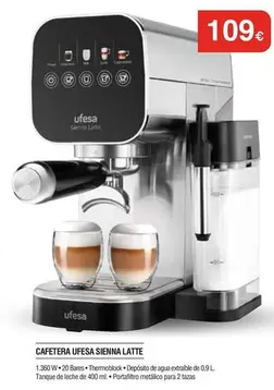 Ufesa - Cafetera Sienna