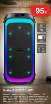 infiniton - Altavoz Infinton Party Edp