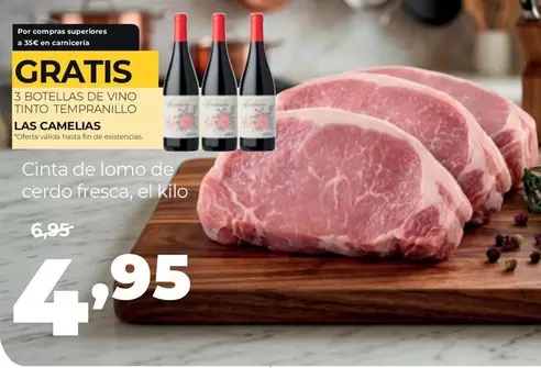 Cinta De Lomo De Cerdo Fresca