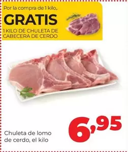 Chuleta De Lomo De Cerdo