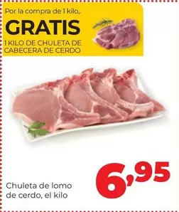 Chuleta De Lomo De Cerdo