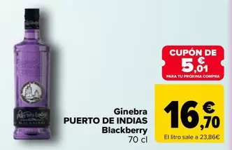 Puerto De Indias - Ginebra Blackberry