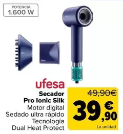 Ufesa - Secador Pro Ionic Silk