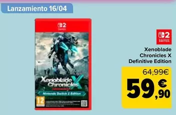Nintendo Switch - Xenoblade Chronicles X Definitive Edition