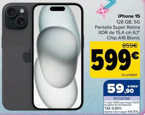 Apple - Iphone 15