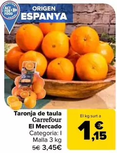 Carrefour El Mercado - Naranja De Mesa