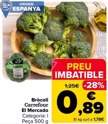 Carrefour  El Mercado - Brocoli  
