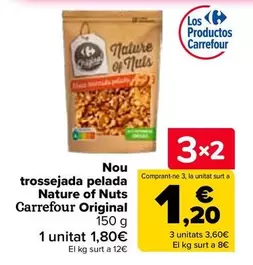  Carrefour - Nuez  Troceada Pelada  Nature Of Nuts  Original