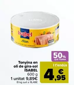 Isabel - Atun En Aceite De Girasol 