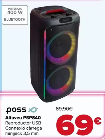 Poss - Altavoz Psps40