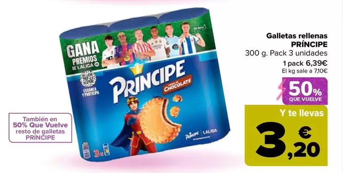 Príncipe - Galletas Rellenas