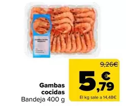 Gambas  Cocidas