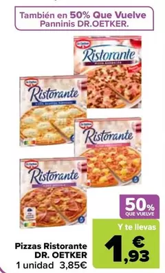 Dr Oetker - Pizzas Ristorante