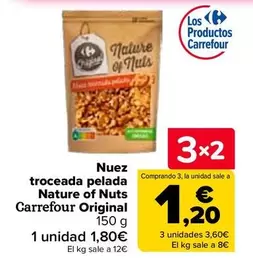  Carrefour - Nuez  Troceada Pelada  Nature Of Nuts  Original