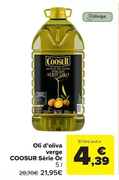 Coosur - Aceite De Oliva Virgen Serie Oro