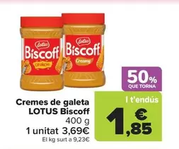 Lotus - Cremas De Galleta Biscoff