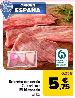 Carrefour El Mercado - Secreto De Cerdo 