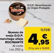 Rocinante - Quesos De Oveja D.o.p. Manchego Añejo