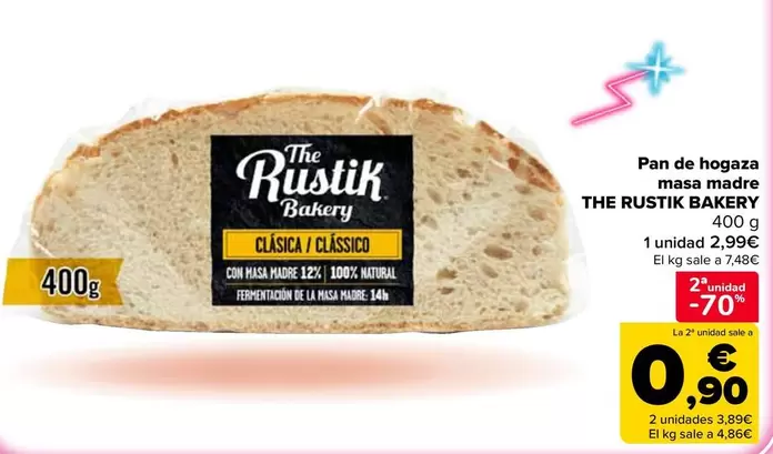 The Rustik Bakery - Pan De Hogaza Masa Madre