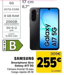 Samsung - Smartphone Libre Galaxy A17 5G