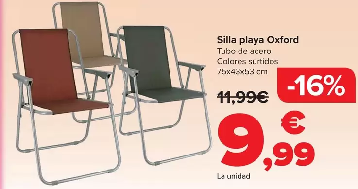 Silla Playa Oxford