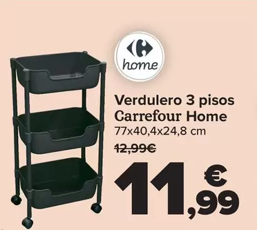 Carrefour Home - Verdulero 3 Pisos