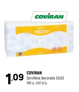 Coviran - Servilleta Decorada