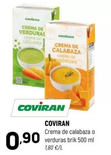 Coviran - Crema De Calabaza O Verduras Brik